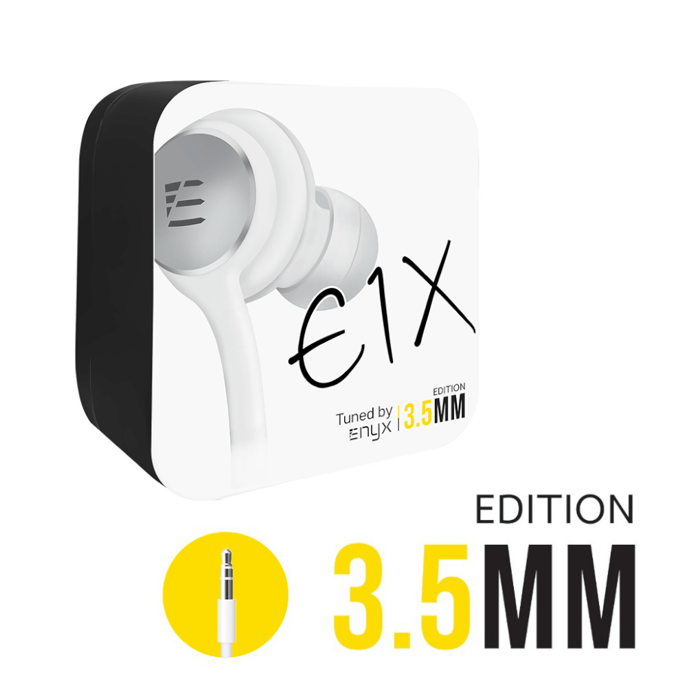 หูฟัง อินเอียร์ ENYX รุ่น E1X 3.5MM และ TYPE-C เสียงดี เบสแน่น ของแท้100% มีไมโครโฟน สายสนทนา เซอร์ราวรอบทิศทาง